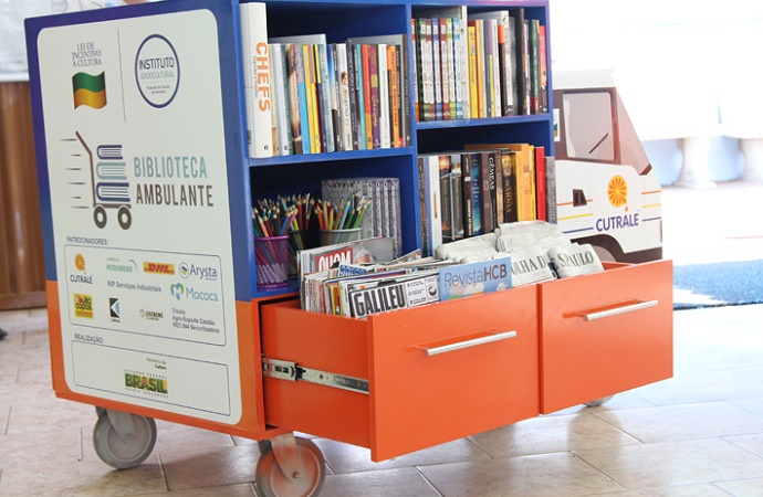 É BONITO: HC Jales inaugura Biblioteca Ambulante para pacientes