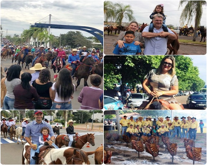 TRADIÇÃO: Cavalgada em comemoração ao aniversário de Jales foi sucesso absoluto no domingo