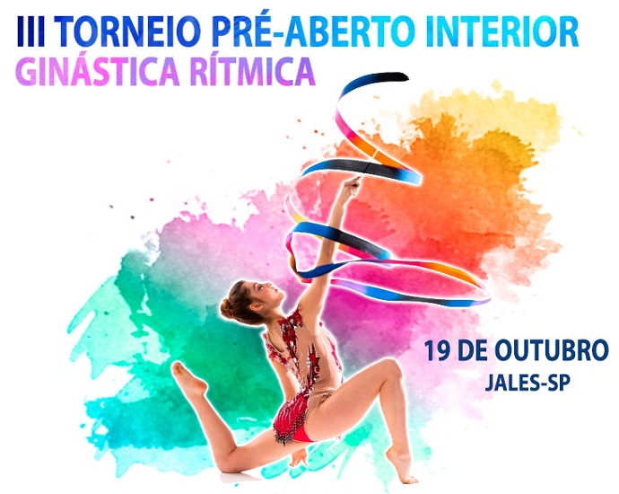 ARTE: Jales vai sediar Torneio Pré-Aberto do Interior de Ginástica Rítmica no próximo sábado